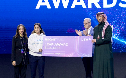 EduFi wins $250,000 – 1st place against 2500 companies in Leap Rocket Fuel Pitch competition /